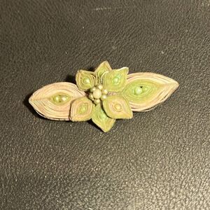 Very Old Spun Silver Brooch. WA255